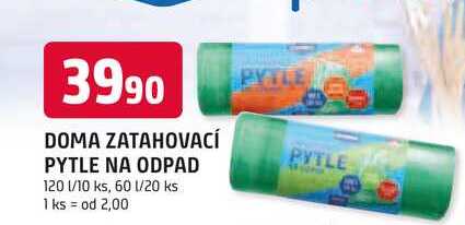 DOMA ZATAHOVACÍ PYTLE NA ODPAD 120 1/10 ks