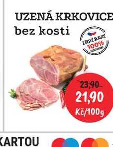 UZENÁ KRKOVICE bez kosti 100g