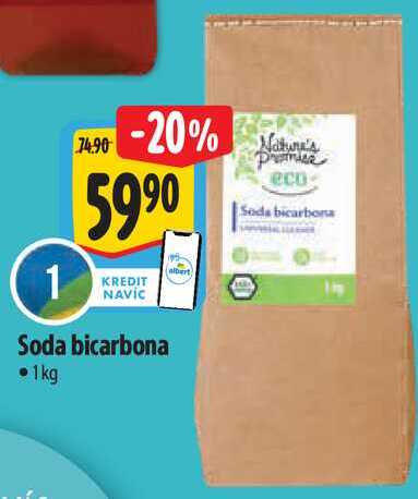 Soda bicarbona, 1 kg