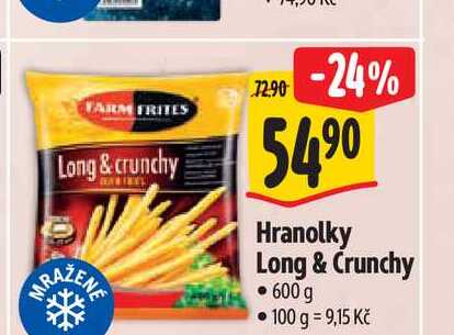  Hranolky Long & Crunchy  600 g  