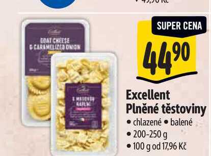   Excellent Plněné těstoviny chlazené  200-250 g