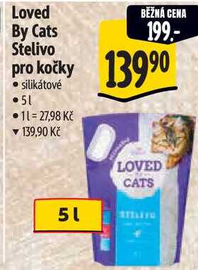 Loved By Cats Stelivo pro kočky, 5 l