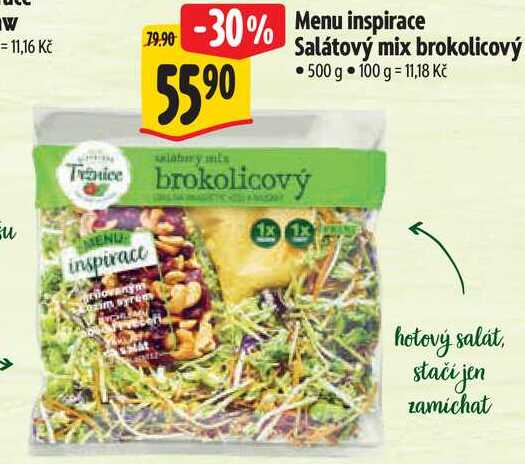 Menu inspirace Salátový mix brokolicový, 500 g 