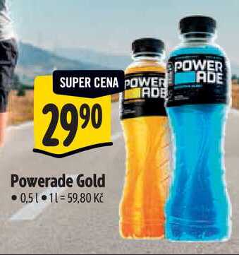 Powerade Gold, 0,5 l