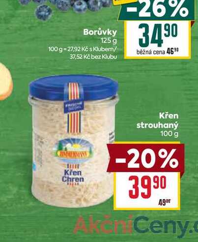 Křen strouhaný 100g