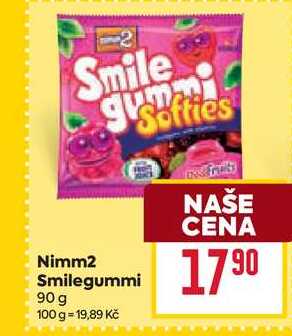 Nimm2 Smilegummi 90 g