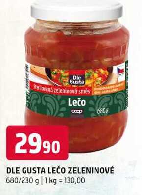 Die Gusta Stanilovaná zeleninová směs 680/230 g