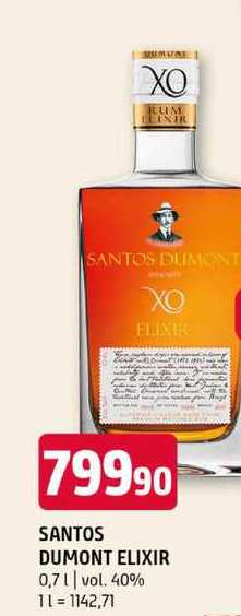 SANTOS DUMONT ELIXIR 0,7l