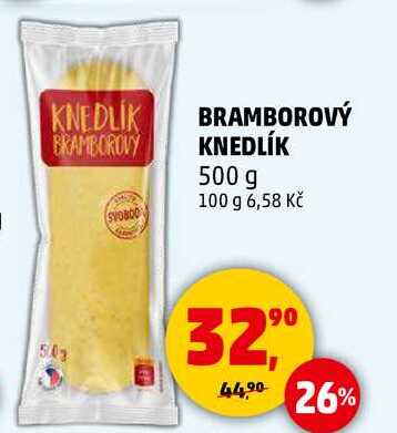 BRAMBOROVÝ KNEDLÍK, 500 g 