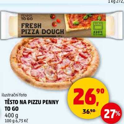 TĚSTO NA PIZZU PENNY TO GO, 400 g 