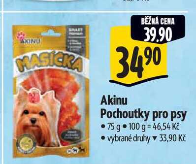  Akinu Pochoutky pro psy 75 g