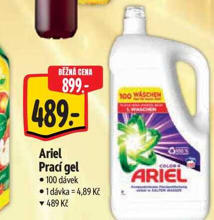   Ariel Prací gel   100 dávek  
