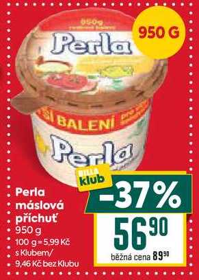 Perla máslová příchuť 950 g