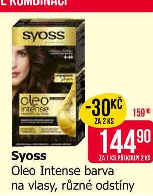 Syoss Oleo Intense barva na vlasy 