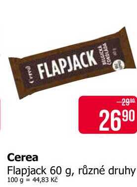 Flapjack 60 g, různé druhy