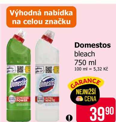 Domestos bleach 750 ml 
