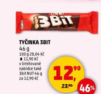 TYČINKA 3BIT, 46 g