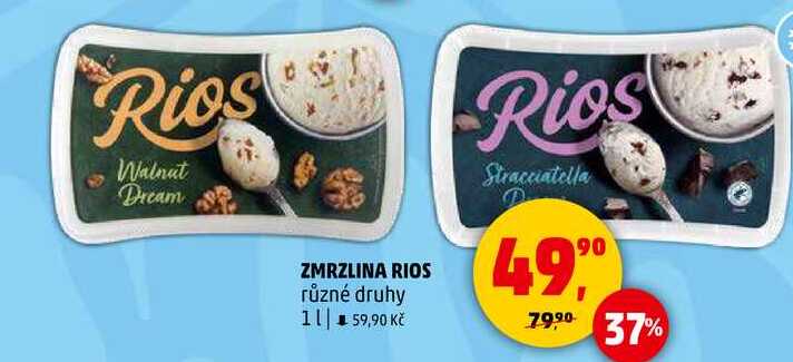 ZMRZLINA RIOS různé druhy, 1 l 