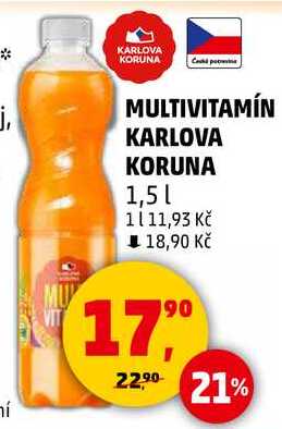 MULTIVITAMÍN KARLOVA KORUNA, 1,5 l