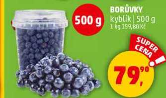 BORŮVKY, 500 g 