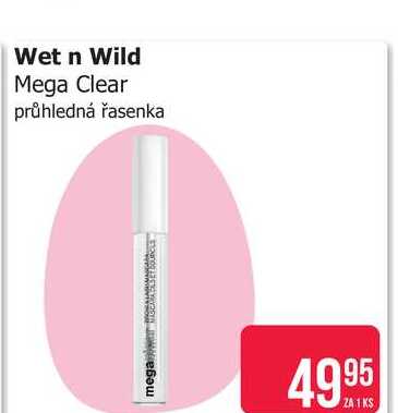 Wet n Wild Mega Clear průhledná řasenka 