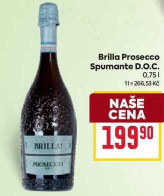 Brilla Prosecco Spumante D.O.C. 0,75l