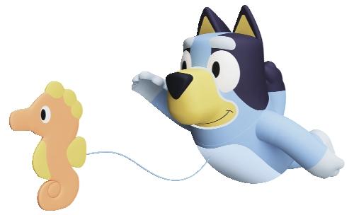 TOOMIES - Plavající Bluey, 1 KS