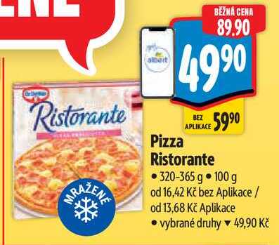 Pizza Ristorante, 320-365 g 