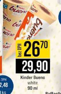 Kinder Bueno white 90 ml 