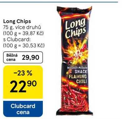 Long Chips, 75 g 