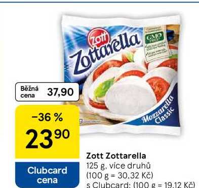 Zott Zottarella, 125 g 