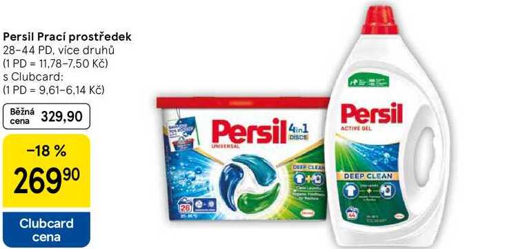 Persil Prací prostředek, 28-44 PD, více druhů  