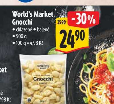World's Market Gnocchi chlazené  500 g