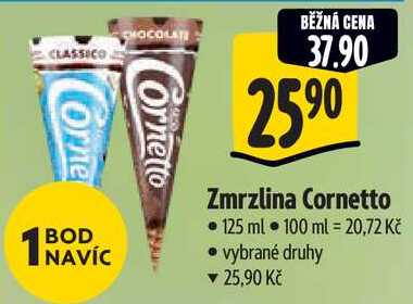  Zmrzlina Cornetto 125 ml  
