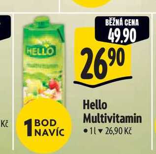   Hello Multivitamin 1 l
