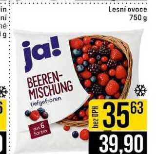 Lesní ovoce 750 g 