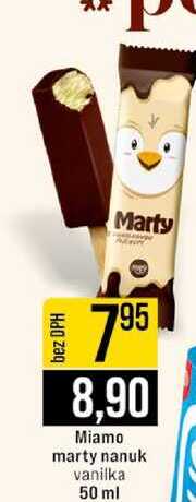 Miamo marty nanuk vanilka 50 ml 