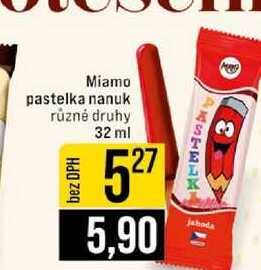 Miamo pastelka nanuk různé druhy 32 ml 