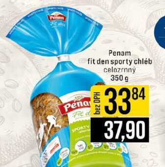 Penam fit den sporty chléb celozrnný 350 g 