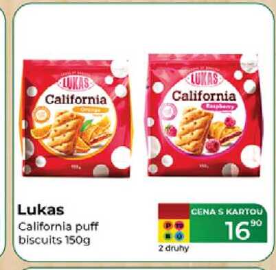 Lukas California puff biscuits 150g 