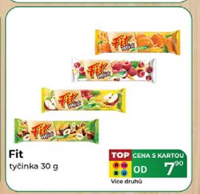 Fit tyčinka 30 g v akci