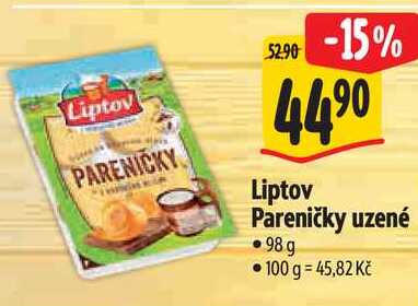 Liptov Pareničky uzené, 98 g 