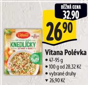 Vitana Polévka, 47-95 g 
