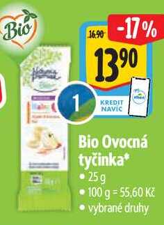 Bio Ovocná tyčinka, 25 g