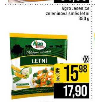 Agro Jesenice zeleninová směs letní 350 g