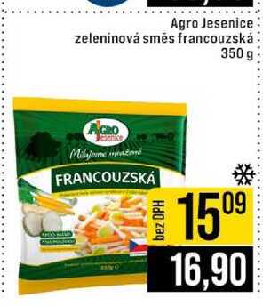 Agro Jesenice zeleninová směs francouzská 350 g