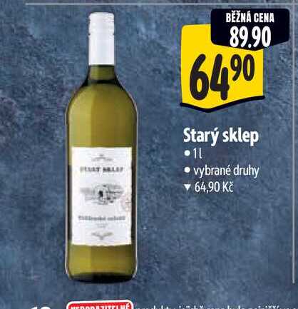   Starý sklep 1 l