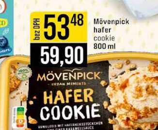 Mövenpick hafer cookie 800 ml 