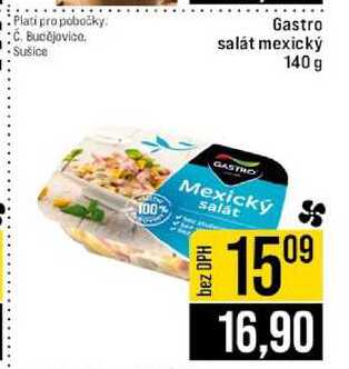 Gastro salát mexický 140g 