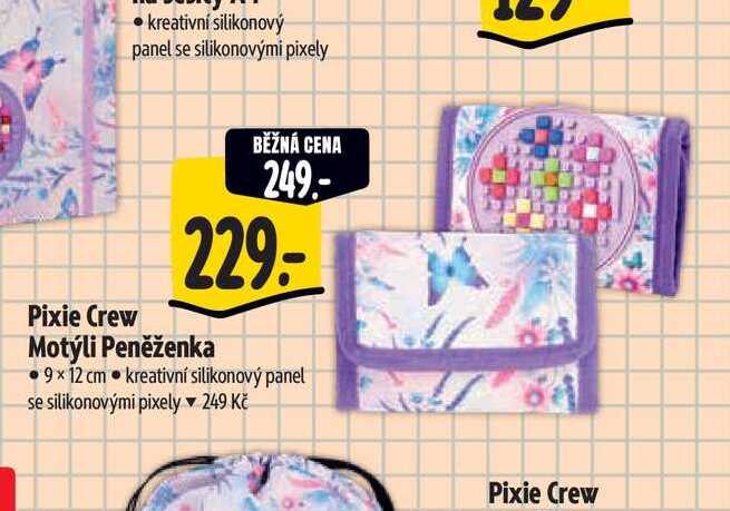  Pixie Crew  Motýli Peněženka 9x12 cm 